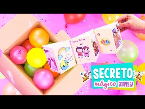 HAZ EL REGALO PERFECTO para tu mejor amiga y novio | CUBO SORPRESA ¡SECRETO MÁGICO! ✎ Craftingeek