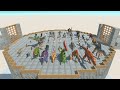 Faction Army Competition from ALL UNITS Animal Revolt Battle Simulator