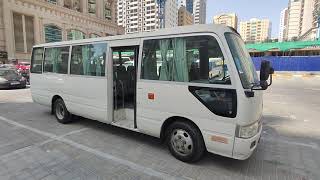 24 seater coaster mini bus rental Dubai