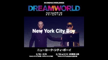 『ペット・ショップ・ボーイズ・ドリームワールド THE GREATEST HITS LIVE AT THE ROYAL ARENA COPENHAGEN』第二弾予告