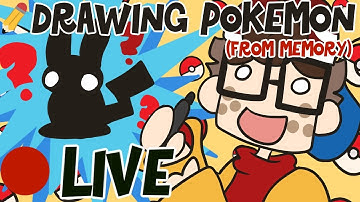 Drawing Pokemon From Memory!