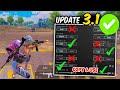 Update 3.1 PUBG MOBILE BEST SETTINGS &amp; SENSITIVITY 2024🔥COPY &amp; USE+CODE✅ | PUBG MOBILE / BGMI