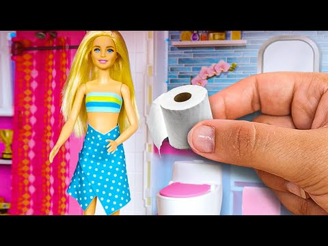 5 minute crafts barbie furniture