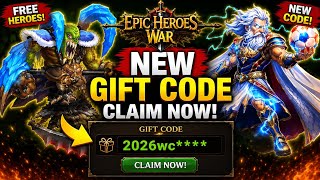 🎁🎉 EPIC HEROES WAR NEW GIFT CODE WC ZEUS RELEASED🎁🎉 CLAIM NOW 🥳🎉