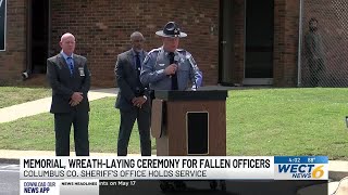 Columbus Co. Sheriff’s Office honors fallen law enforcement officers at memorial ceremony