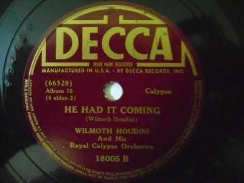 洋楽 WILMOTH HOUDINI / CALYPSO CLASSICS Amazon.com: Calypso Legends - Wilmoth Houdini (1929 - 1940