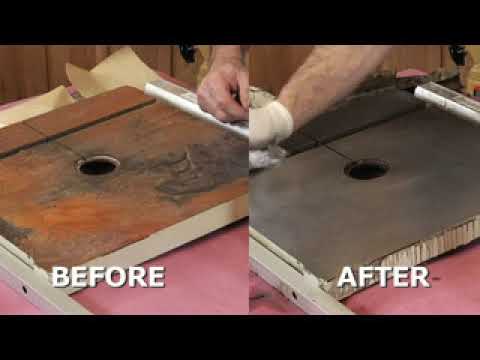 Cleaning A Rusty Table You, Best Way To Remove Rust From Table Saw Top