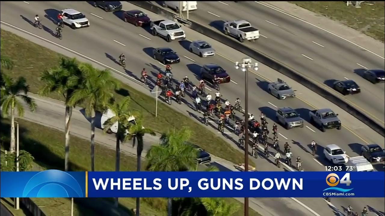 Disruptions, But No Serious Issues In Annual "Wheels Up, Guns Down