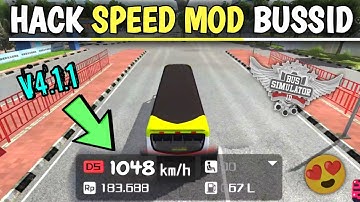 ✅ How to Add SPEED MOD in Bus Simulator Indonesia, How to Hack Speed Mod in Bussid - 1000+   SPEED