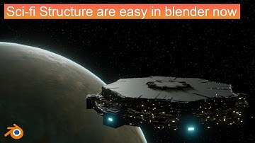 Make Sci-fi Structure in Blender
