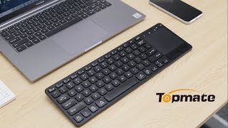 TopMate 2.4G Wireless Keyboard with TouchPad  for Smart TV/PC/Laptop/Windows. screenshot 5