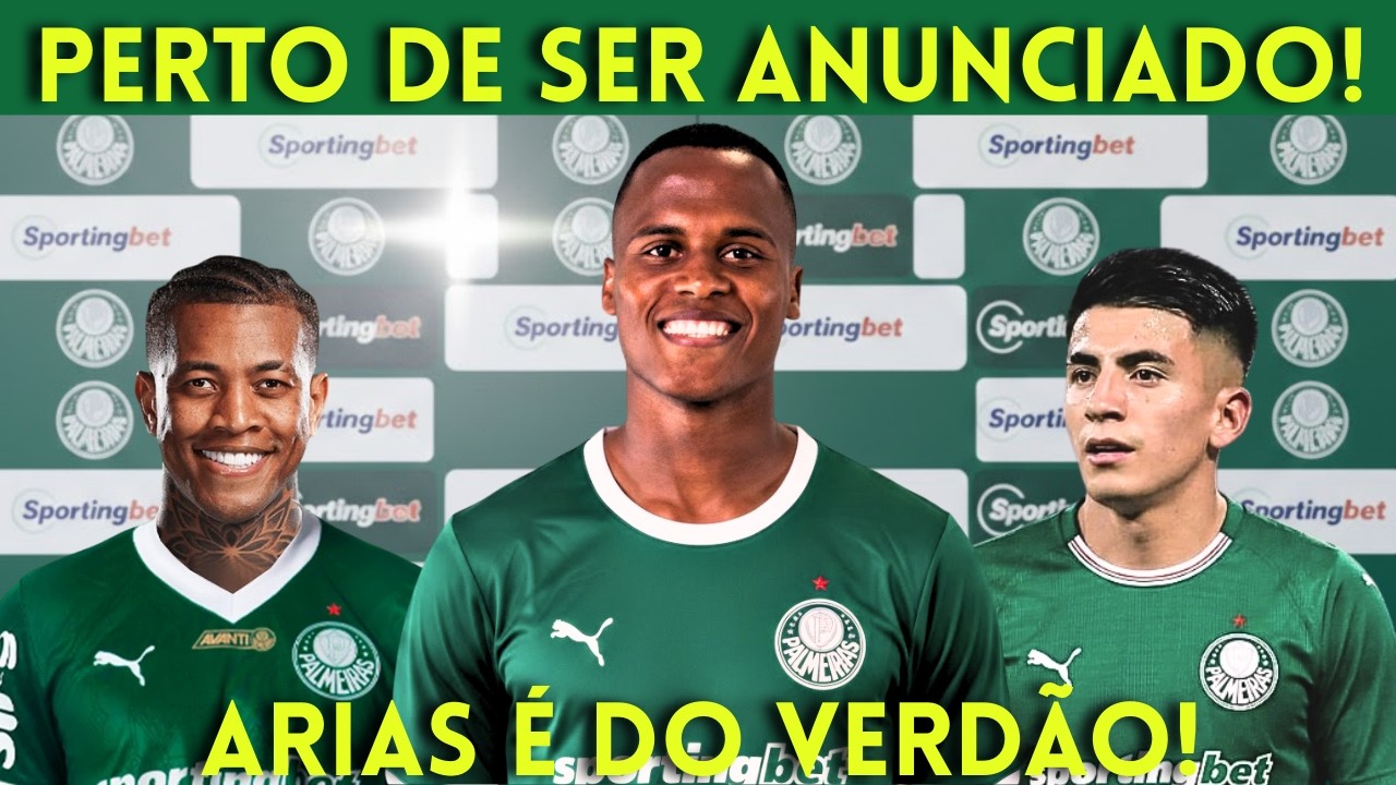 🚨MINHA NOSSA: JHON ARIAS DÁ SINAL VERDE E VAI ASSINAR COM O PALMEIRAS!