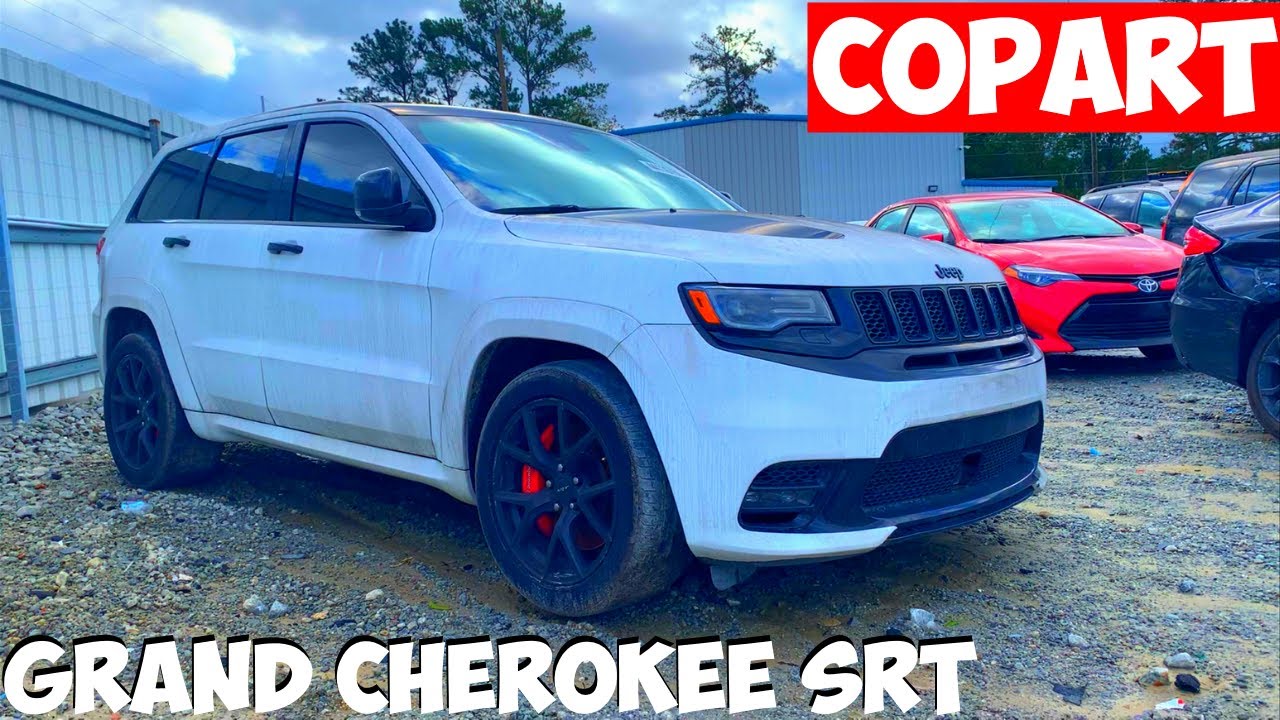 I FOUND A STOLEN JEEP GRAND CHEROKEE SRT AT COPART! *NO VIN NUMBER