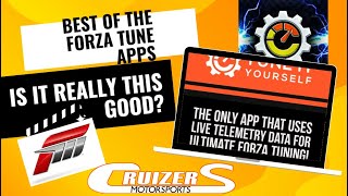 Tune it Yourself App Reviewed(TIY)/ Last Forza Video/Face Reveal