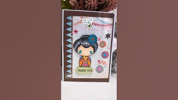 DIY/ASMR - CARD MAKING #artsandcrafts #cardcreations #crafting #diy #asmr #cardmaking #paper