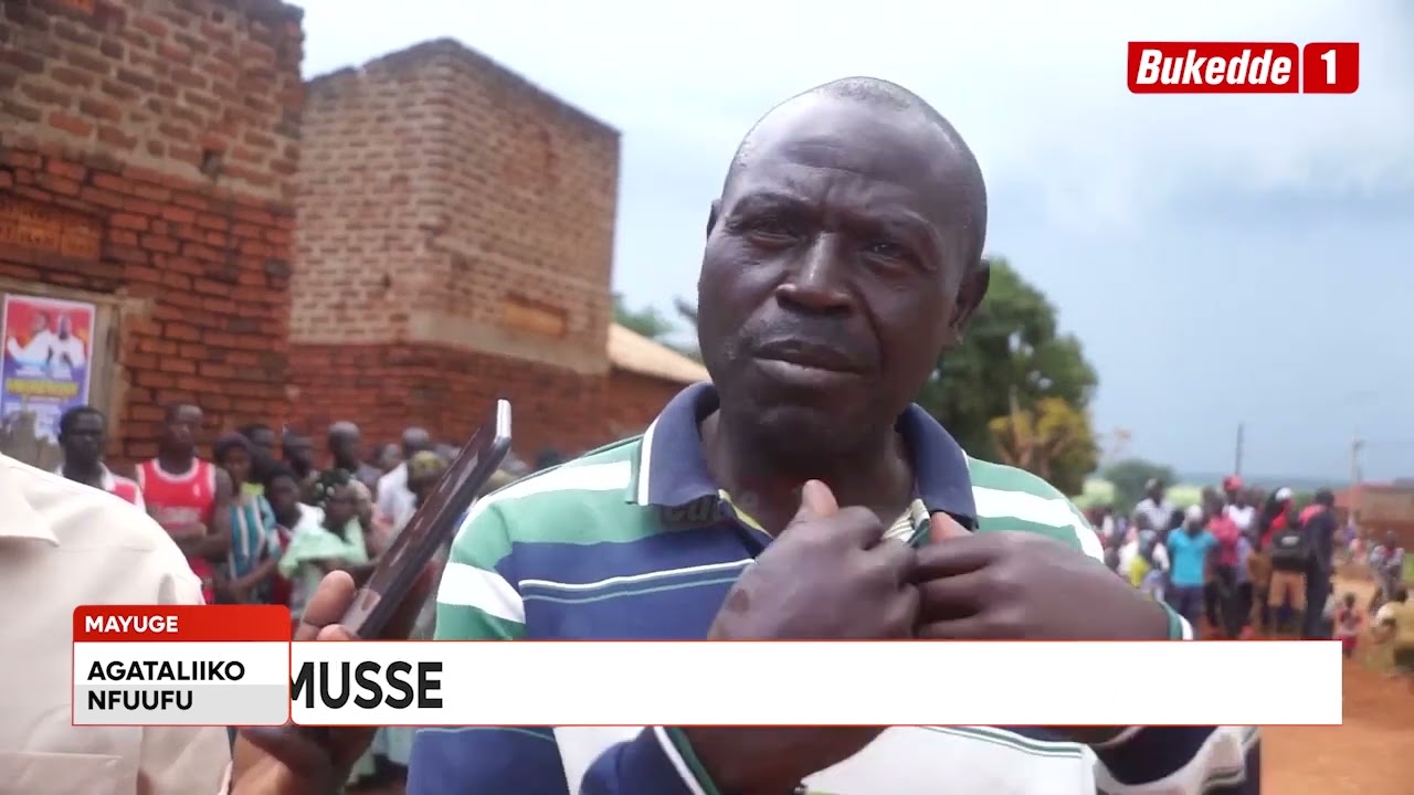 Agataliionfuufu: Abadde asalibwa embalu ataawa.Bamusazeeko ebitundu by'ekyaama. Abisazeeko bamusse.