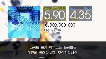 Gitadora 10,000,000,000 Advanced~Basic drum