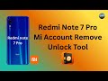 Redmi Note 7 Pro Mi Account Remove | Permanent Unlock Tool | Test Point Method #byphonepointpro