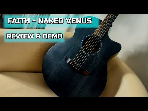 【Faith】FKV VENUS Faith Acoustic-Electric Guitar w/ Cutaway Naked Venus FKV