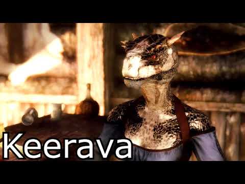 (Skyrim) Voz y frases de Keerava en español (SPOILERS) - YouTube