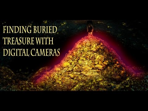 treasure hunt with infrared photography