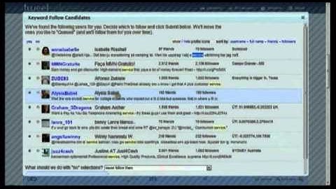 TweetSpinner - Follower Manager - Part 2 - Twitter Tutorials - Get 10,000+ Followers