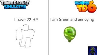 IF TDS ENEMIES AND BTD6 BLOONS MET #18