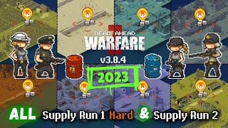 All Supply Run 1 (Hard) & 2 📦 DAZW Update 2023 - Dead Ahead: Zombie Warfare v3.8.4 F2P Guide