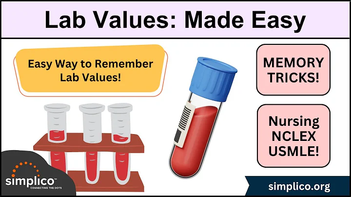 EASY TRICKS to Remember Lab Values [Nursing NCLEX, USMLE]