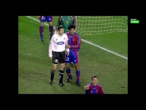 Remontada épica. FC Barcelona 3 - Valencia CF 4. Primera división 97/98