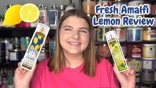 Fresh Amalfi Lemon Review and Comparison to Sparkling Limoncello