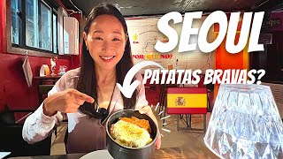 Seoul&#39;s SECRET Spanish Tapas Bar, Is It LEGIT? Korea VLOG