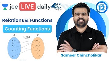 Relations & Functions L5 | Counting Functions | #jee2024 #jee2025 #jeemaths #sameerchincholikar