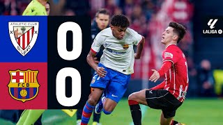 ATHLETIC CLUB 0 vs 0 FC BARCELONA | LALIGA 2023/24 MD27