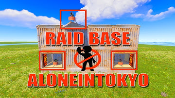 *NEW* Aloneintokyo Solo Raid Base Design Rust 2025