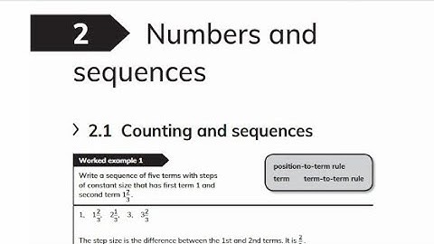 How to find Number Patterns Ex:2.1 Cambridge Primary Mathematics WB6