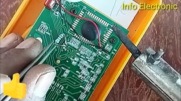 How to Repair Digital Multimeter Continuous Deep Sound Problem in Multimeter / Electronics