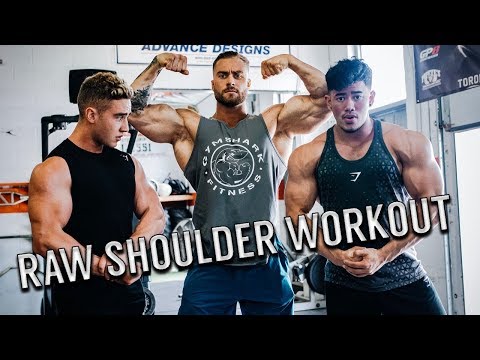 RAW SHOULDER WORKOUT W/ CBUM & ZAC PERNA