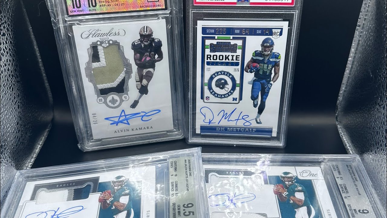 Panini NFL Trading Cards - Kabooms, Downtowns, Dual Autos, Zebras, Snake Skins RPAs
