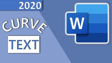 How to Curve Text in Word