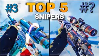 Top 5 Best Snipers You Need To Use In COD Mobile Season 11 (Best Gunsmiths)