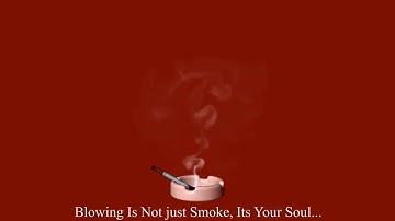 Student Maya Dynamics work progress "Ciggerate Smoke "