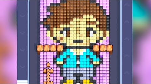 Pixel flow level 122 Walkthrough Solution 