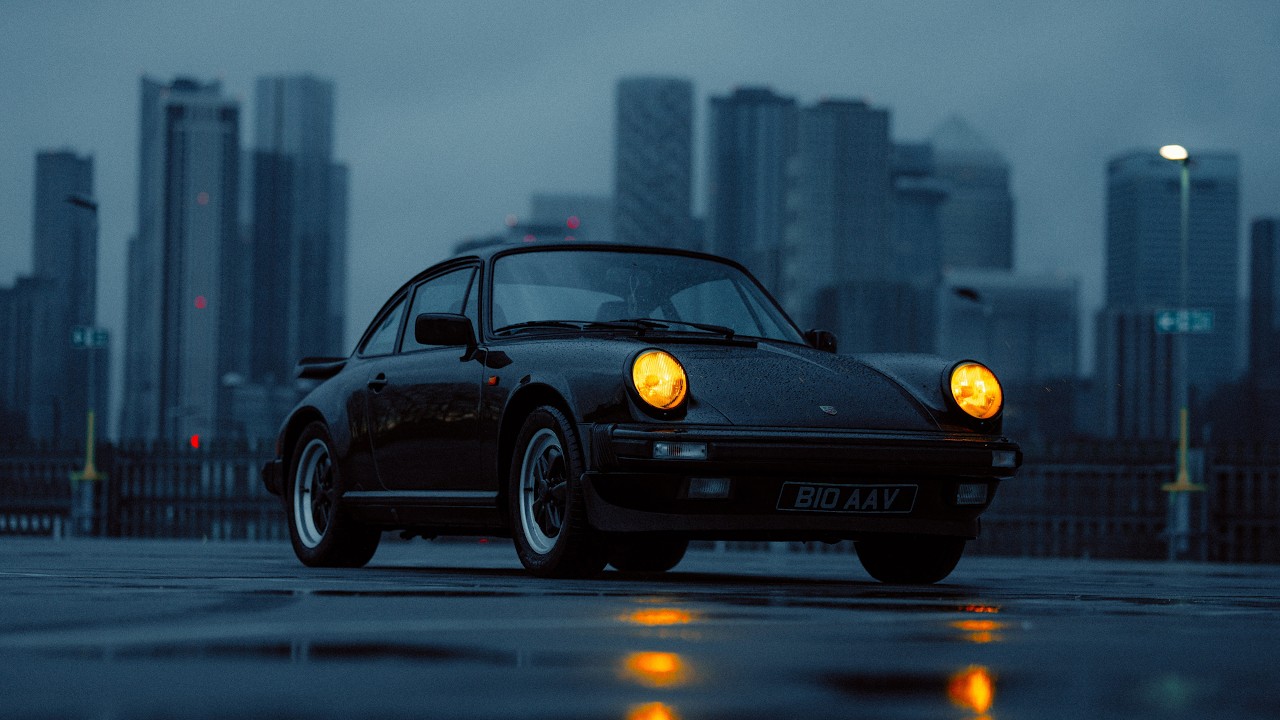Photographing a Classic Porsche 911 in Perfect Conditions.