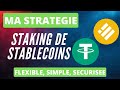 Ma stratgie pour staker mes stablecoins  simple rapide et securisee