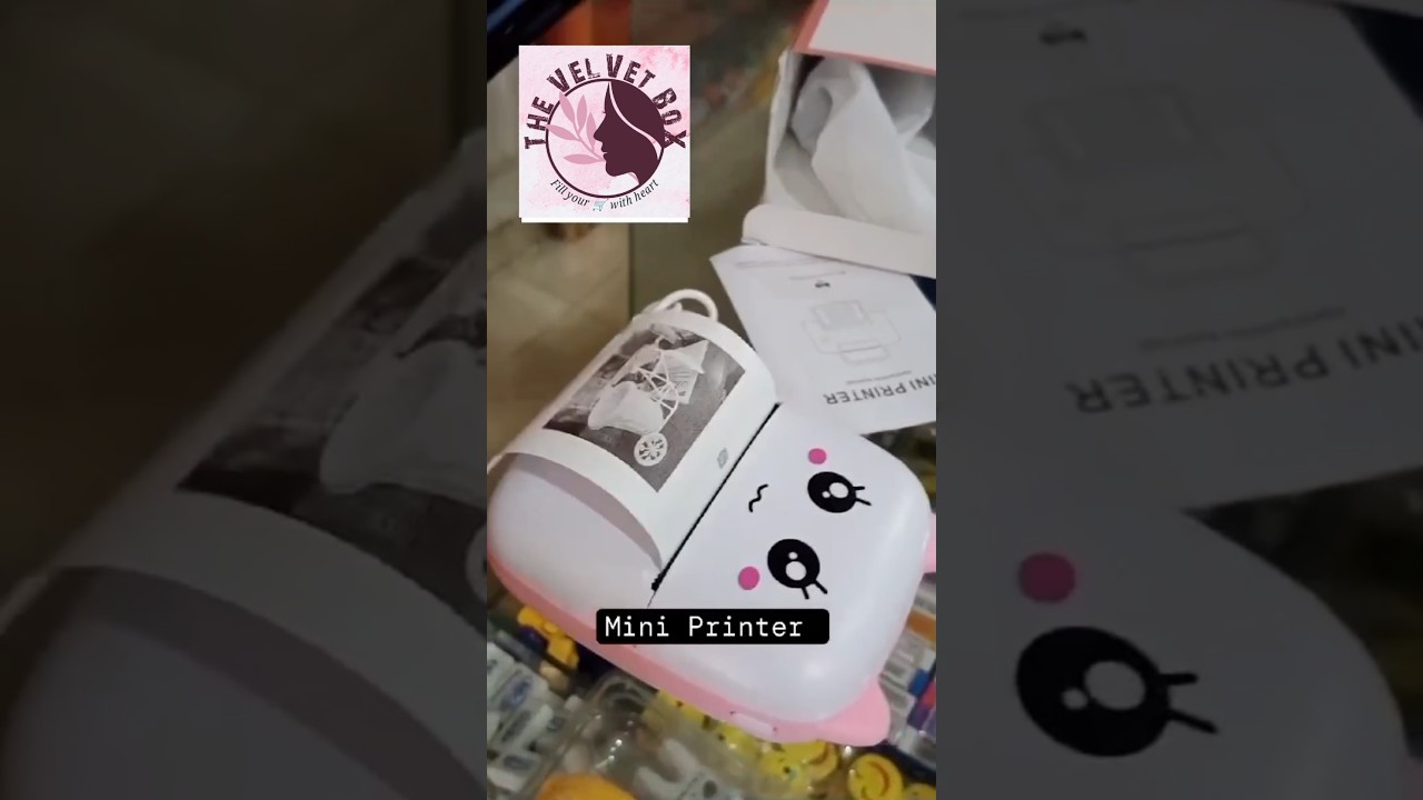 Mini Printer with Mobile 