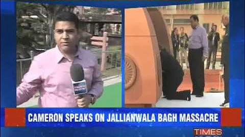 UK PM David Cameron condemns Jallianwala massacre.