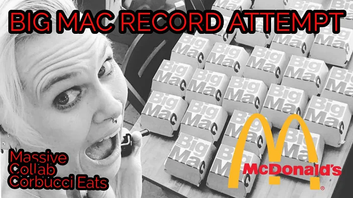 McDonalds BIG MAC CHALLENGE WORLD RECORD | collabo...