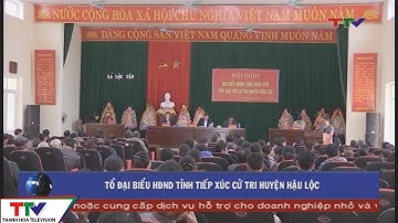 Tổ Đại biểu HĐND tỉnh tiếp xúc cử tri huyện Hậu Lộc