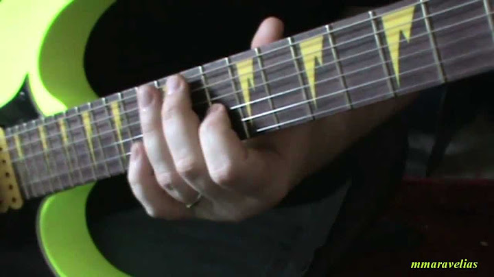 Warming Up With The Ibanez RG1XXV FYE (HD)